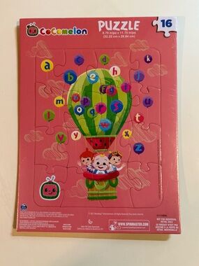 3 for $15 🩵 Cocomelon ABC Puzzle - 16 Pieces